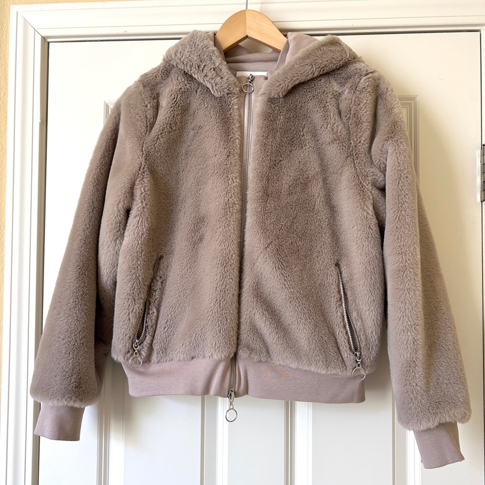 Jonathan Simkhai Fox Fur Jacket